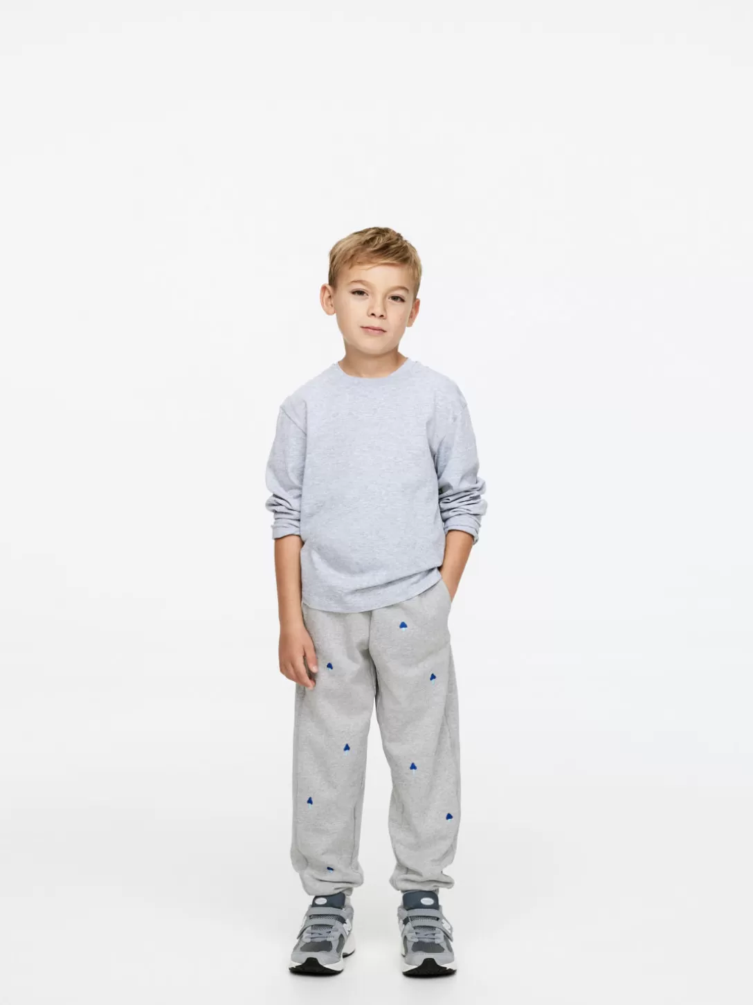 ARKET Broderade Sweatpants-Barn Byxor | Leggings