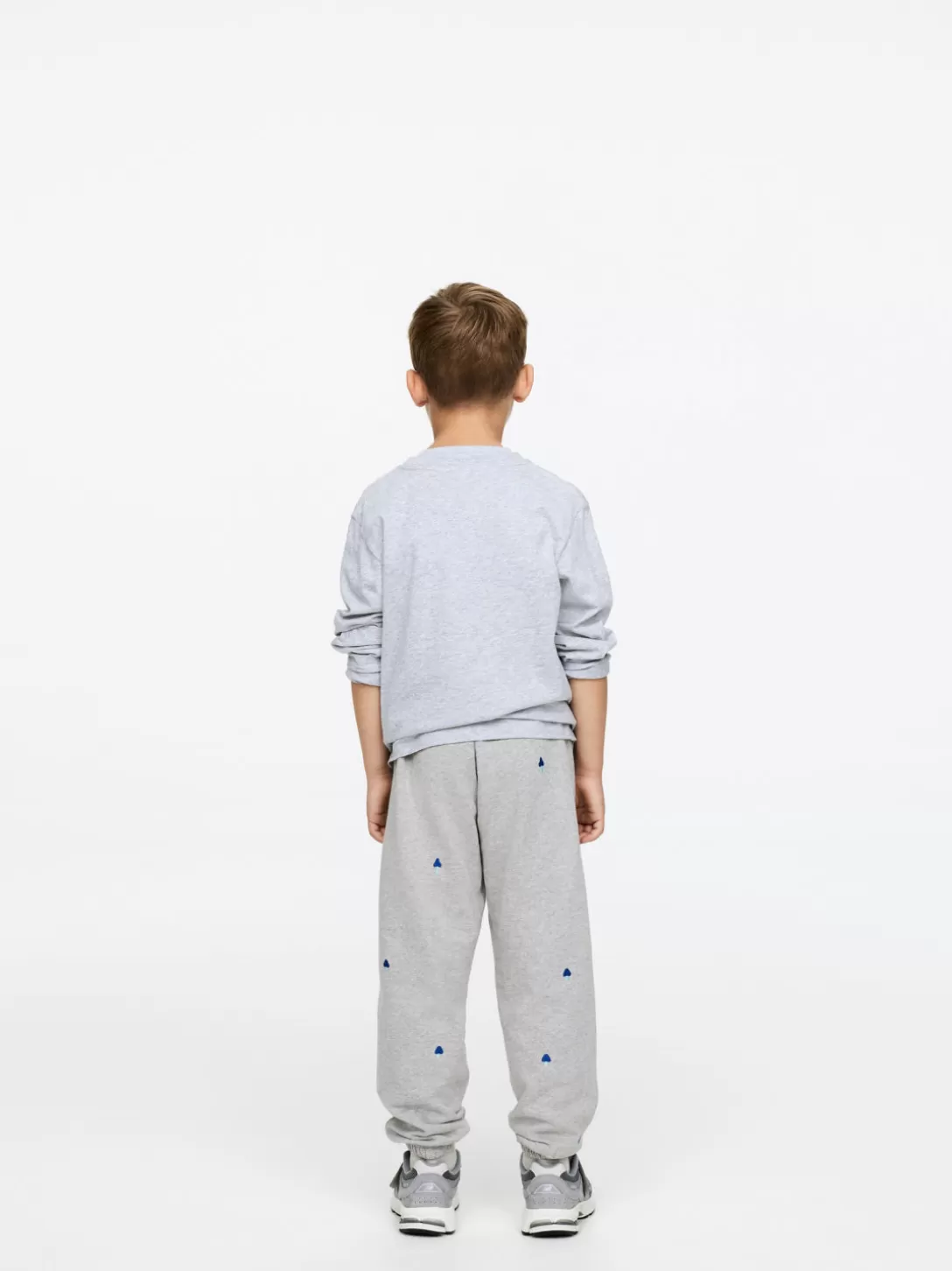 ARKET Broderade Sweatpants-Barn Byxor | Leggings