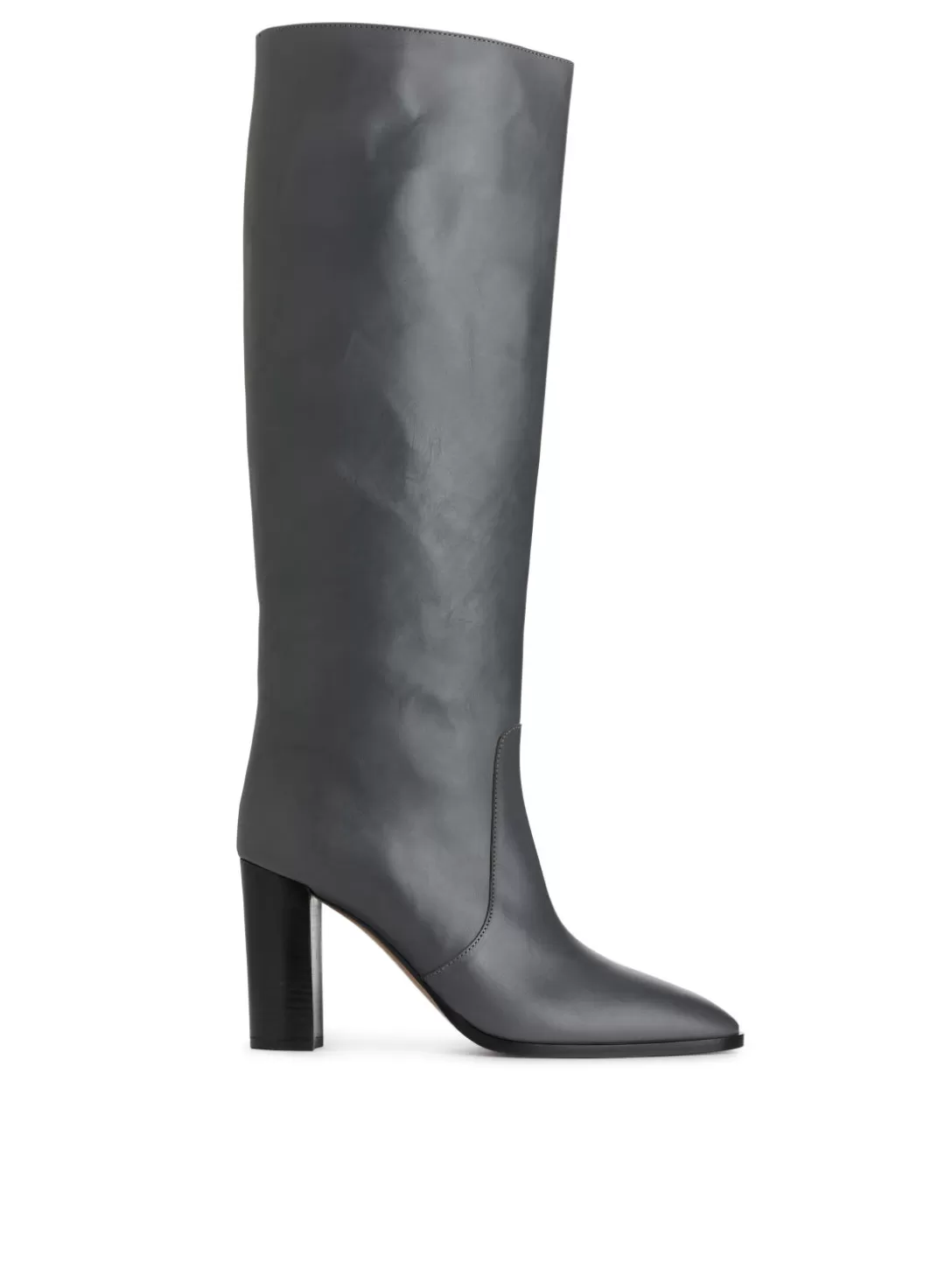ARKET Knähöga Läderstövlar- Boots