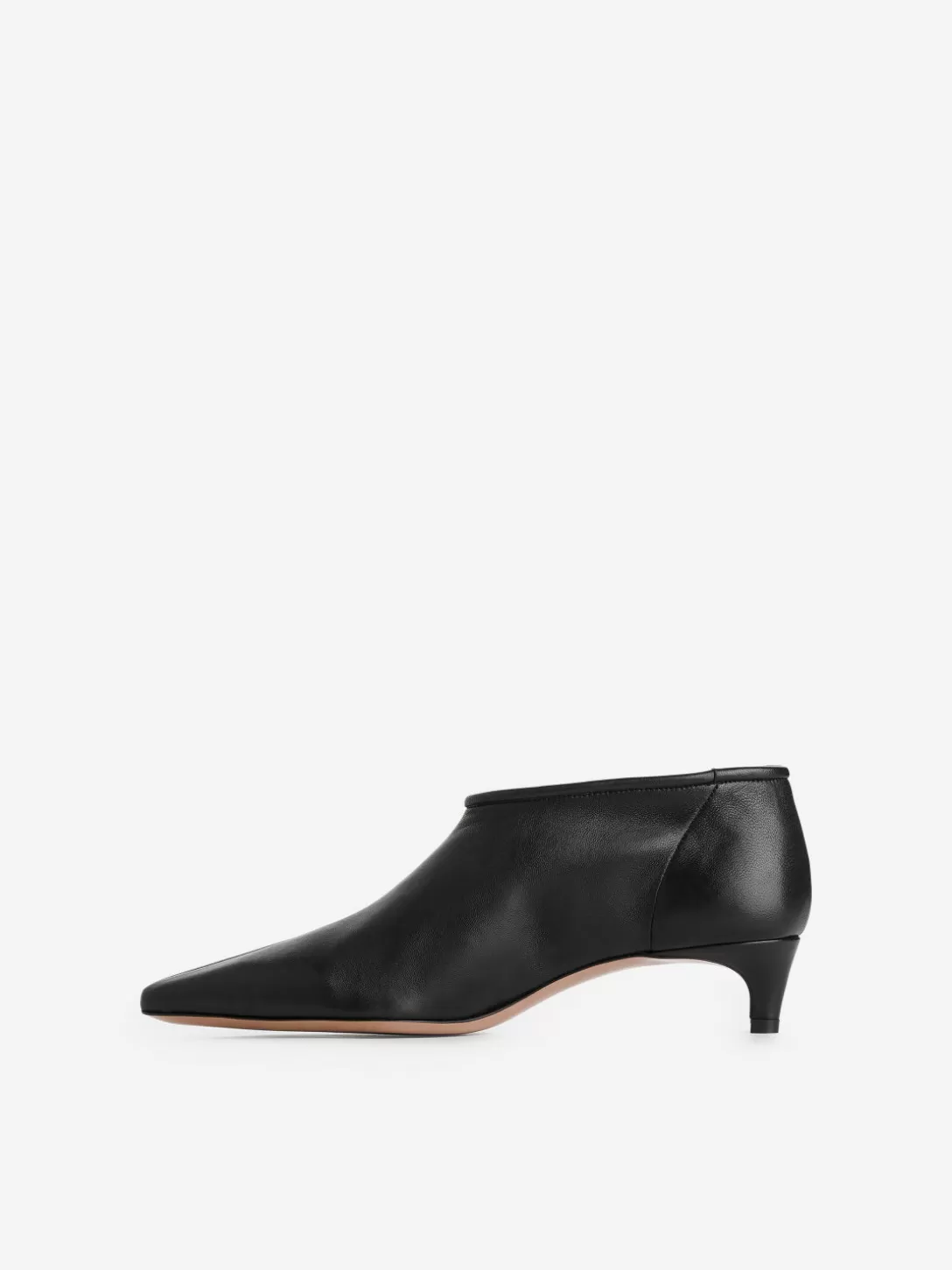 ARKET Läderstövlar Med Stretch- Boots