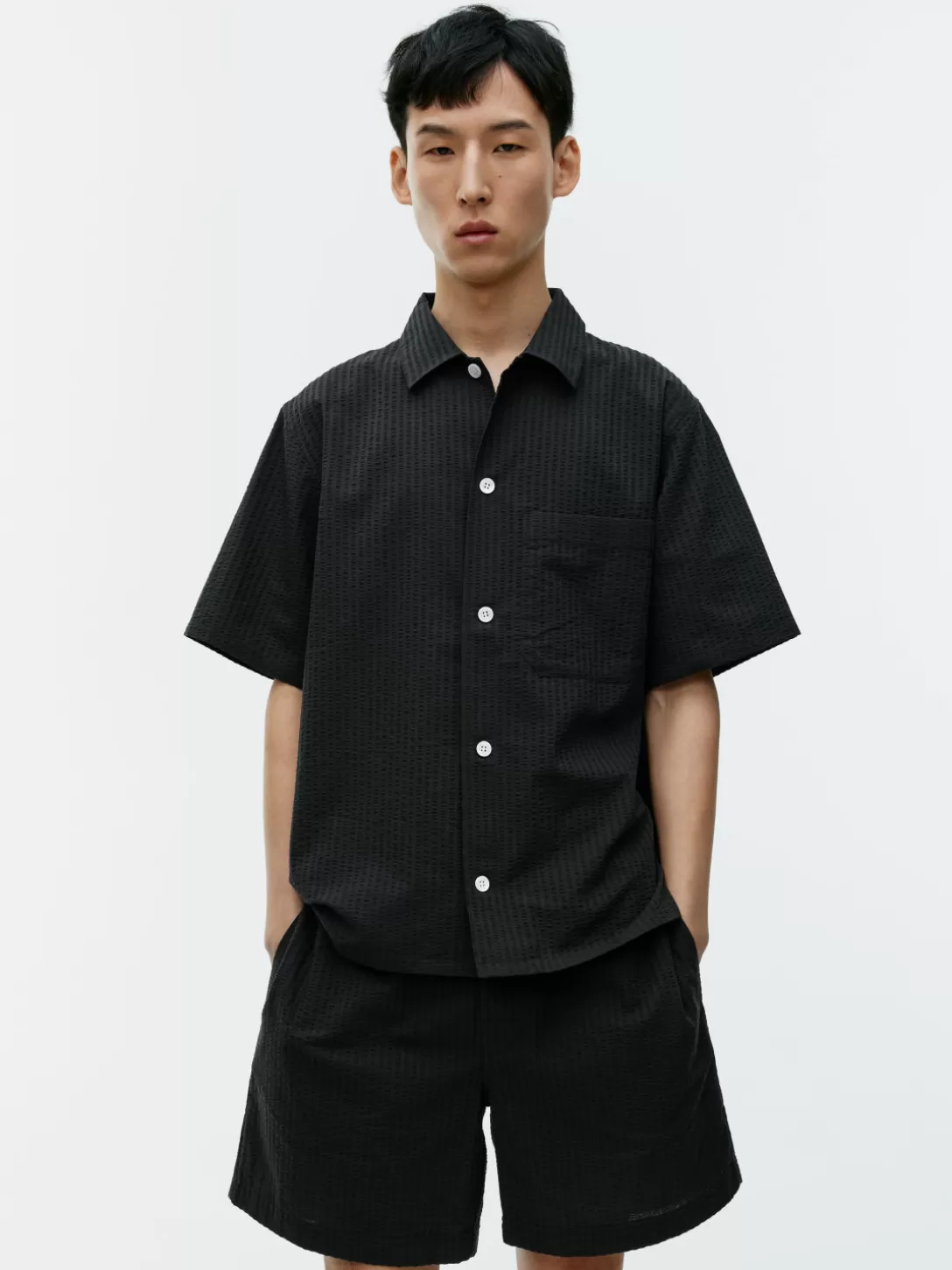 ARKET Skjorta I Bäckebölja- Loungewear