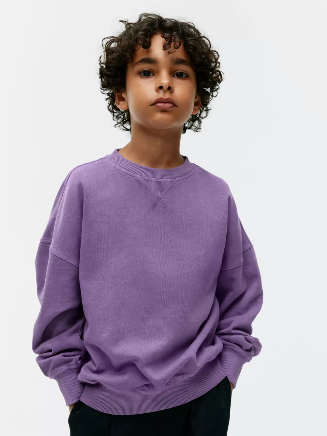 ARKET Sweatshirt I Bomull Med Lös Passform-Barn Sweatshirts | Toppar