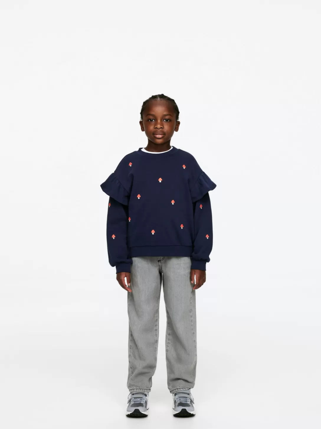 ARKET Sweatshirt Med Volanger-Barn Toppar | Sweatshirts