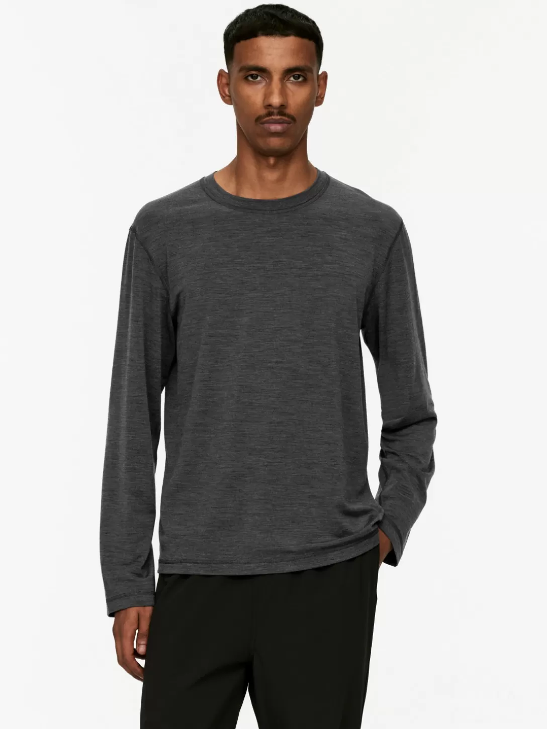 ARKET Tröja Med Rund Halsringning- T-Shirts | Träningskläder